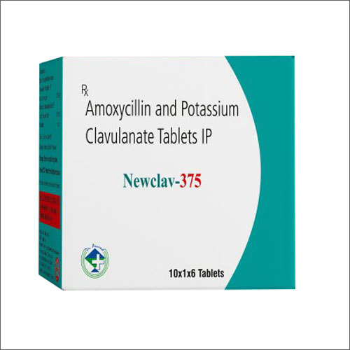 375mg Amoxicillin And Potassium Clavulanate Tablets