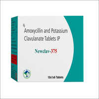 375mg Amoxicillin And Potassium Clavulanate Tablets