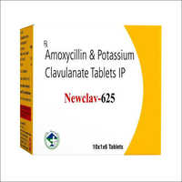 625mg Amoxycillin and Potassium Clavulanate Tablets