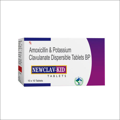228.5mg Amoxicillin and Potassium Clavulanate Dispersible Tablets