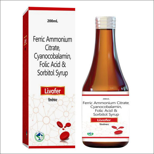 Ferric Ammonium Citrate Cyanocobalamin Folic Acid and Sorbitol Syrup