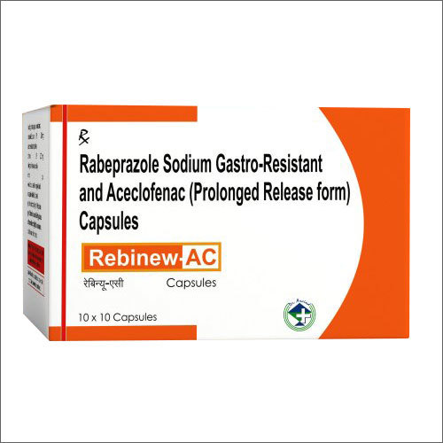 Rabeprazole Sodium Gastro-Resistant And Aceclofenac Capsules