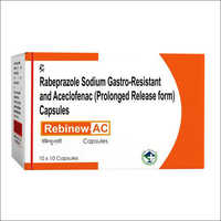 Rabeprazole Sodium Gastro-Resistant And Aceclofenac Capsules