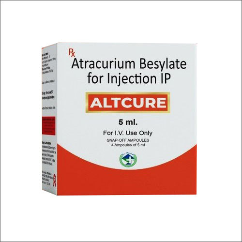 Atracurium Besylate For Injection Ip 5 Ml
