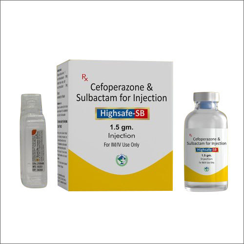 Liquid 1.5G Cefoperazone And Sulbactam For Injection