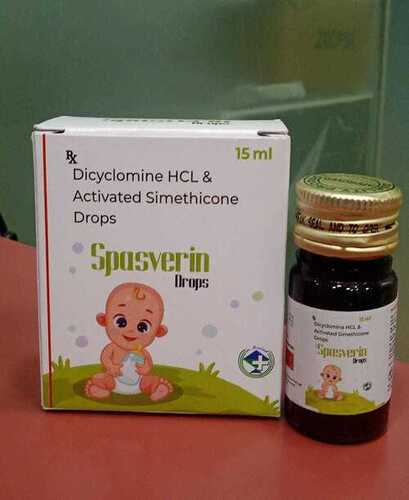 Dicyclomine HCL And Activated Simethicone Suspension 15 ML