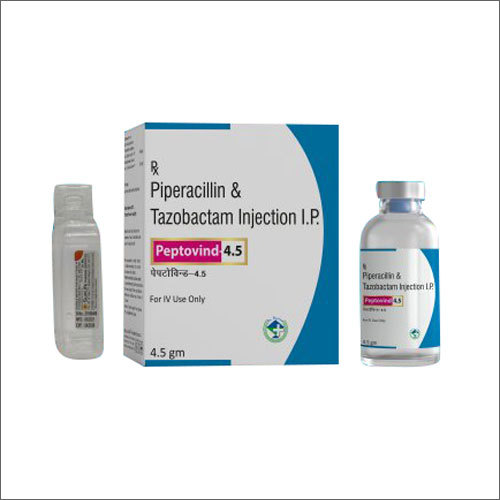 4.5g Piperacillin and Tazobactam Injection IP