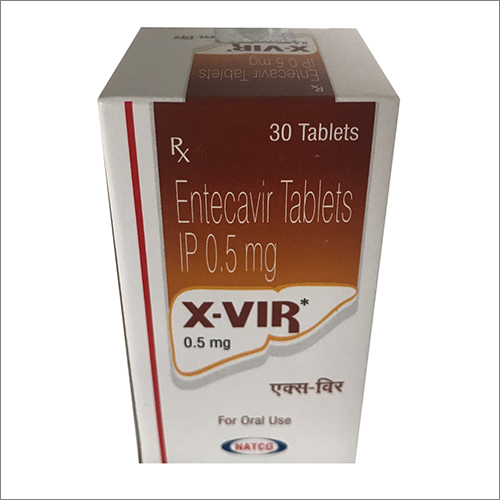 0.5 mg Entecavir IP Tablets
