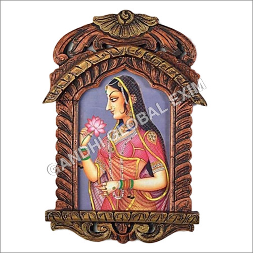Multicolour Handicraft Wooden Jharokha