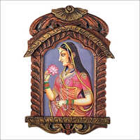 Multicolour Handicraft Wooden Jharokha