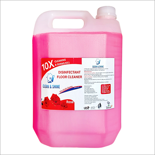 5 Ltr Rose Disinfectant Floor Cleaner