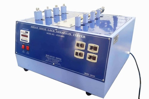 SHOE LACE ABRASION TESTER By ASIAN TEST EQUIPMENTS