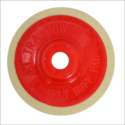 4 Inch Felt Buff Pad