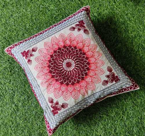 Silk Thread Embroidery cushion Cover Set