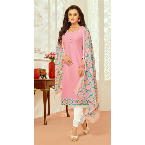Ladies Cotton Silk Salwar Suit By SB IMPO EXPO