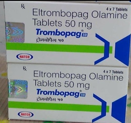 Eltrombopag Olamine 50Mg Tab Organic Medicine
