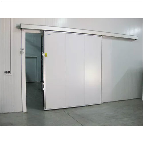 Cold Storage Sliding Door Application: Interior