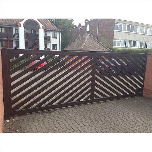 Automatic Residential Gates - Iron, Customized Size , Modern Design with Easy Assembly and Rot Proof Features