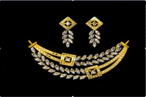 Real Diamond Mangalsutra Set