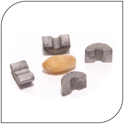 Sintered Part As Small As a Grain