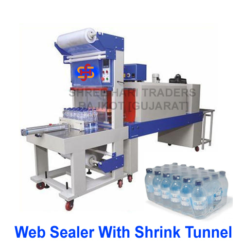 Web Sealer Machine With Shrink tunnel