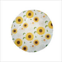 Flower Plate Raw Material - Multicolor, Different Sizes Available | Disposable Plates For Various Usage