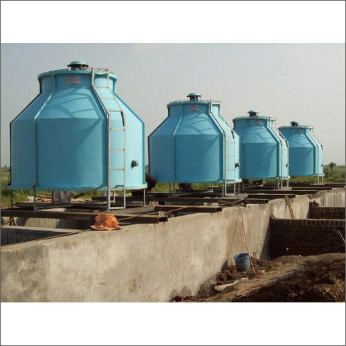 Round Cooling Tower Without Basin By MOTTOTECH INDUSTRIES PRIVATE LIMITED