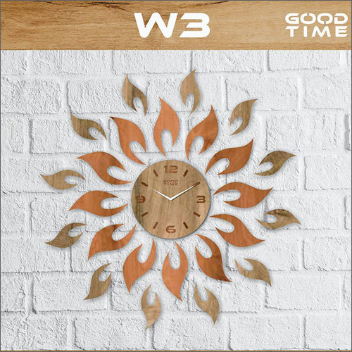 Analog Wooden Wall Clock