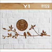 Different Available Solid Wooden Wall Clock