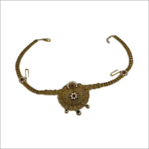 Antique Gold Kundal Tagdi