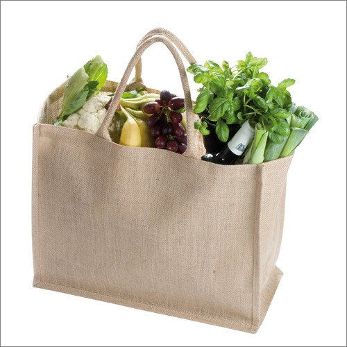 Grocery Jute Bag - Color: Brown