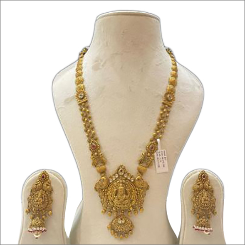 Ladies Gold Necklace Set