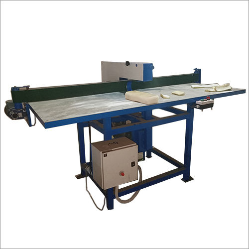 Blue Industrial Fibre Pillow Machine