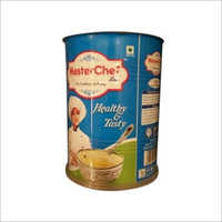 Round Printed Tin Food Container