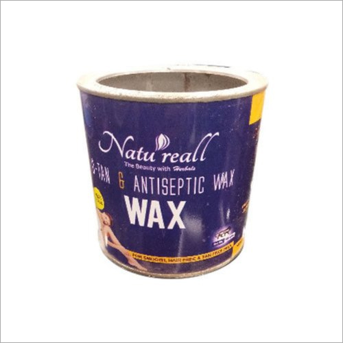 Round Wax Tin Container