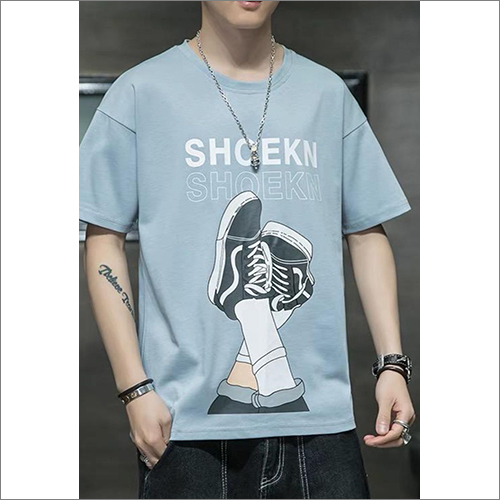 Mens Round Neck 100% Cotton T-Shirt