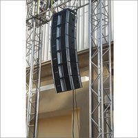 Throw Line Array Speaker Setup System