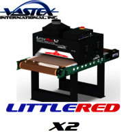 Vastex LittleRed X2 Mid-Level Dual Heater Infrared Conveyor Dryer
