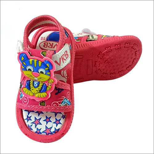 Kids Pink Cat Sandal