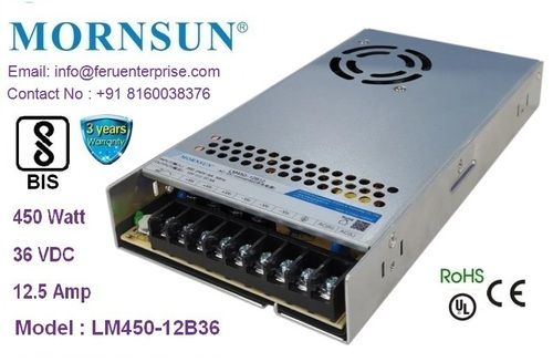 36VDC 15A MORNSUN SMPS Power Supply