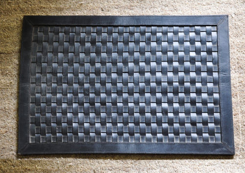 Leather Door Mat 50 Application: Hotel