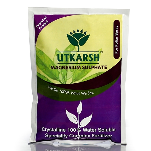 Utkarsh Magnesium Sulphate (Epsom Salt)(Mgso4.7H2O) Water Soluble Fertilizers Application: Agriculture
