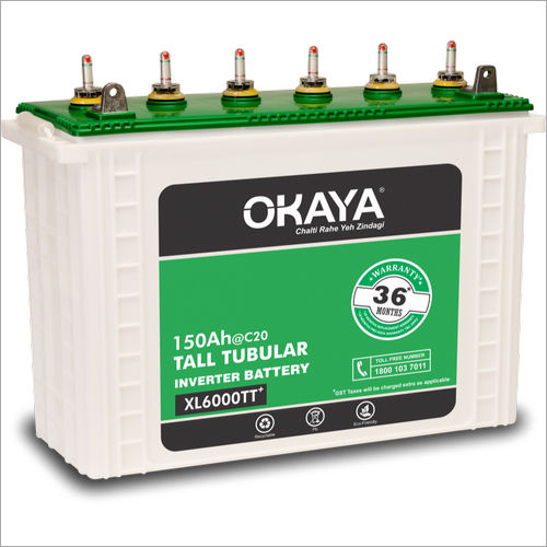 150 Ah Tall Tubular Inverter Battery Battery Capacity: <150Ah