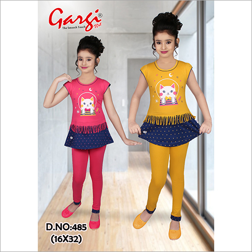 Kids Frock With Legging