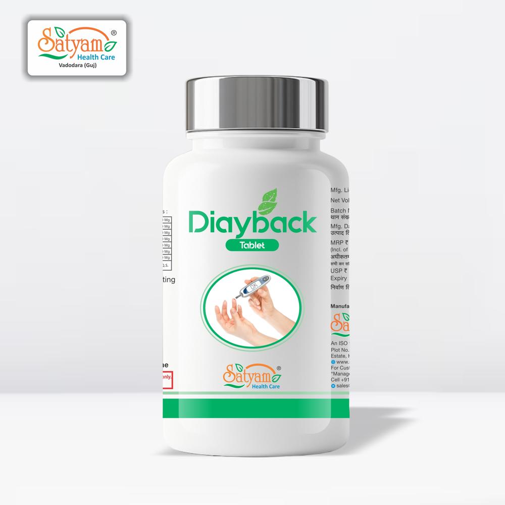 Diabetic Herbal Tablets - Diayback Tablet - Age Group: For Children(2-18years)