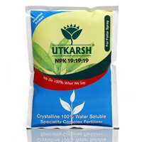 Utkarsh NPK (19 : 19 : 19)(Speciality Crystalline 100% Water Soluble Complex Fertilizer)(Foilar Spray Nutrition)