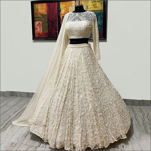 Ladies Georgette Embroidery Work Lehenga Choli