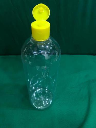1000ml Pet Hair Oil Bottle With Flip Top Cap