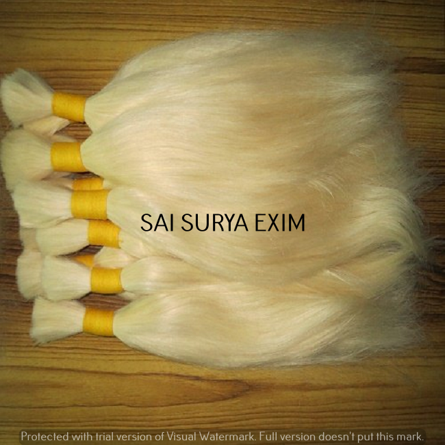 100% NATURAL 613 INDIAN BLONDE VIRGIN REMY HUMAN HAIR EXTENSIONS