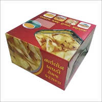 Rectangular Fafda Packing Box
